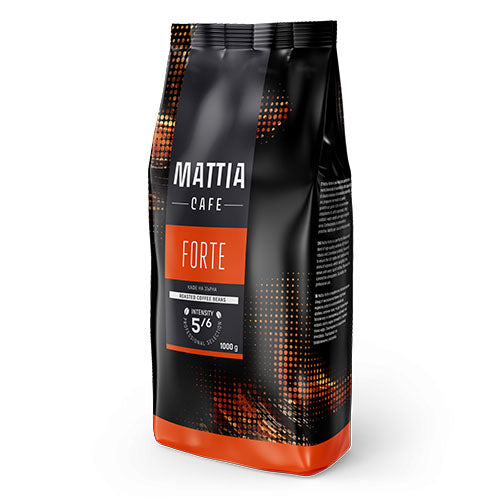 Mattia Cafe Forte кафе на зърна, 1 кг