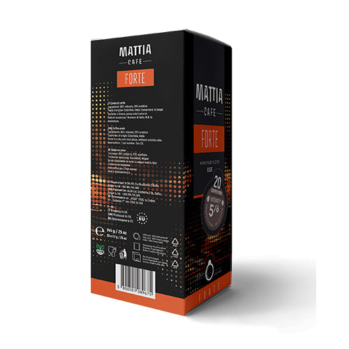 Mattia Cafe Forte ESE – 20 кафе дози