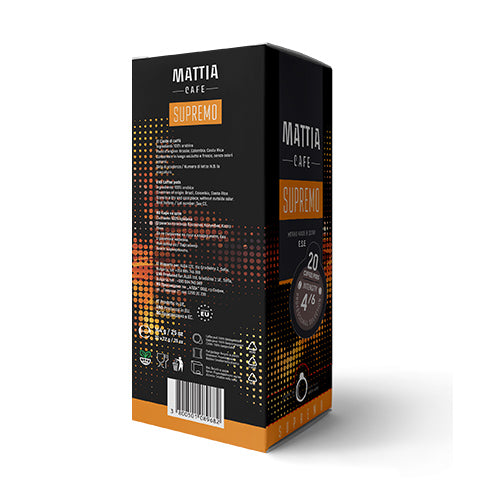 Mattia Cafe Supremo ESE – 20 кафе дози