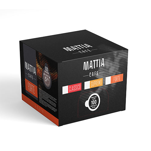 Mattia Cafe Forte ESE – 100 кафе дози