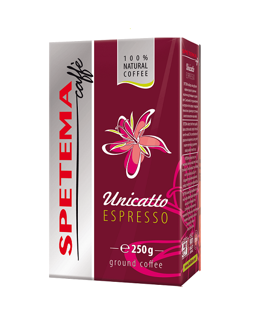 Cafea macinata Spetema Unicatto Espresso, 250 g