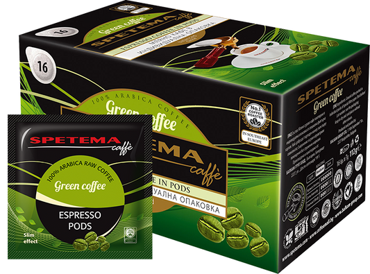 Spetema Green coffee дози кафе, 16 бр