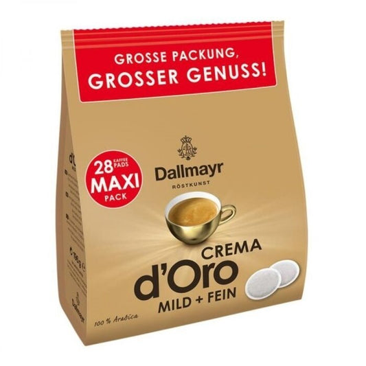 Dallmayr Crema d'Oro Mild кафе падове, 28 бр.