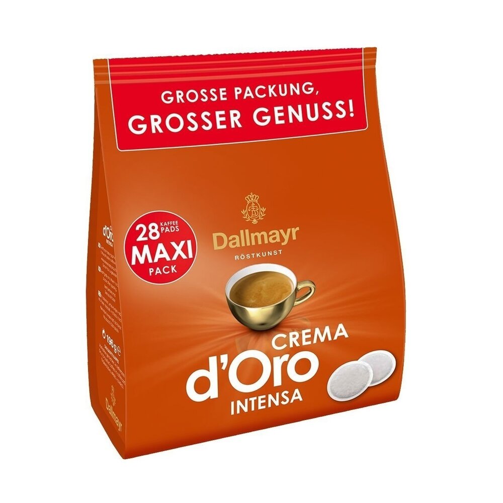 Dallmayr Crema d'Oro Intensa кафе падове, 28 бр.