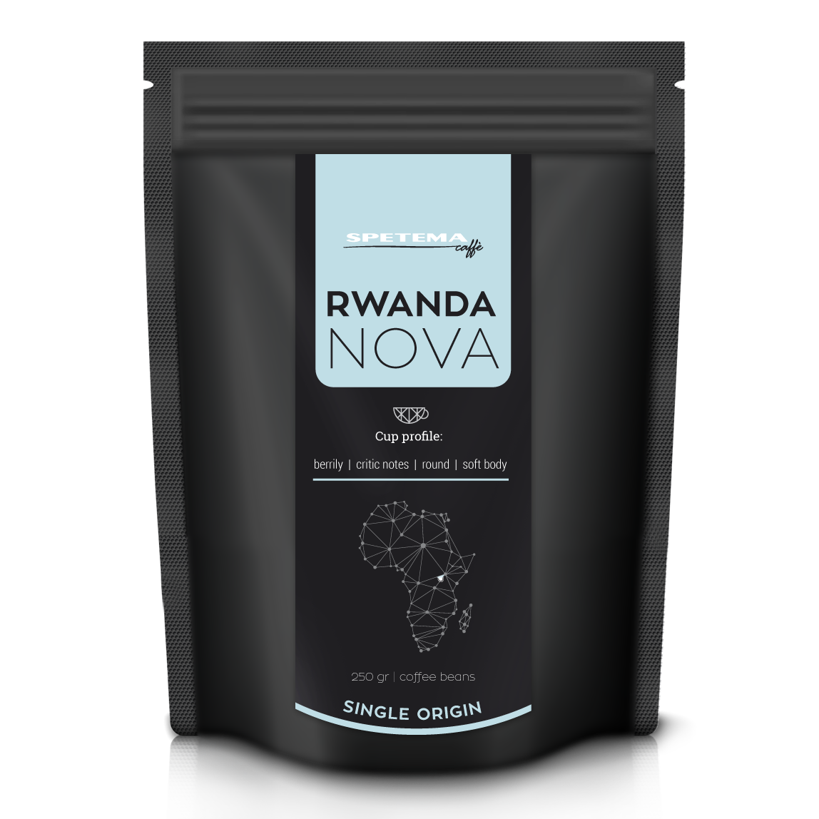 Spetema RWANDA NOVA SINGLE ORIGIN кафе на зърна, 250 гр