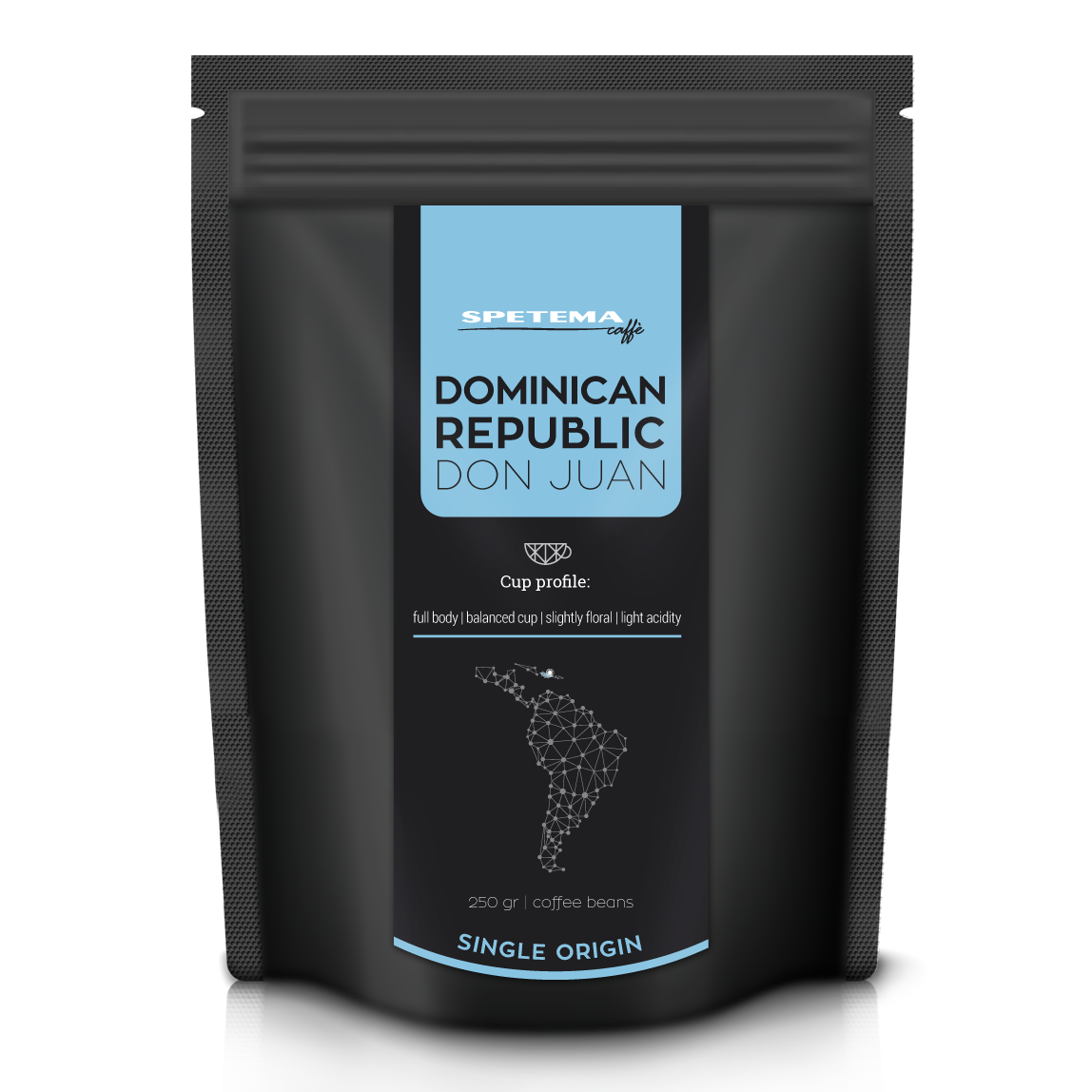 Spetema DOMINICAN REPUBLIC DON JUAN SINGLE ORIGIN кафе на зърна, 250 гр