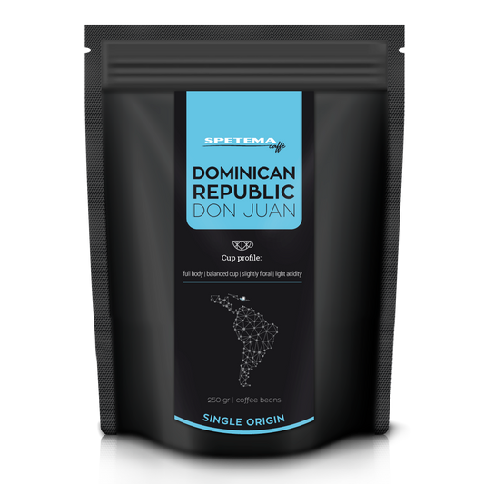 Spetema DOMINICAN REPUBLIC DON JUAN SINGLE ORIGIN кафе на зърна, 250 гр