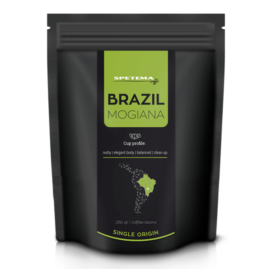 Spetema BRAZIL MOGIANA SINGLE ORIGIN кафе на зърна, 250 гр