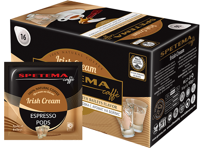 Spetema Irish Cream дози кафе, 16 бр