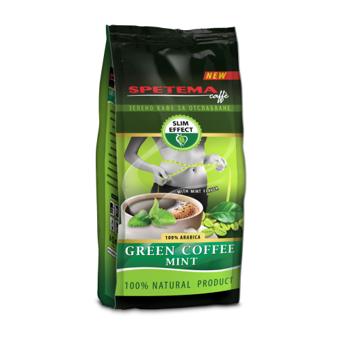 Spetema GREEN COFFEE & MINT Мляно кафе, 100 гр