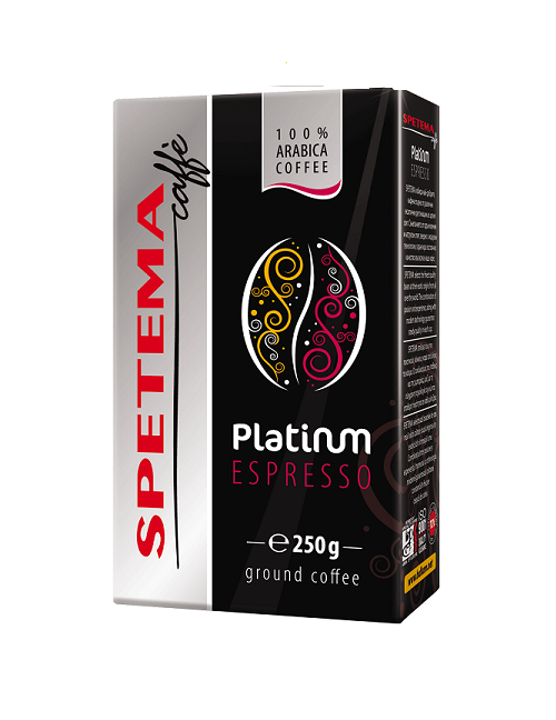 Spetema Platinum Espresso мляно кафе, 250 гр