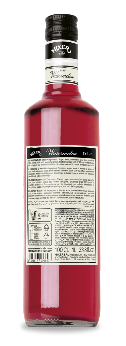 Mixer Сироп Диня 1л Premium Bar Syrup Watermelon