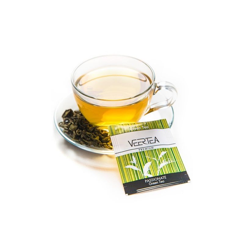 Veertea Green Tea – зелен чай, 100 пакетчета
