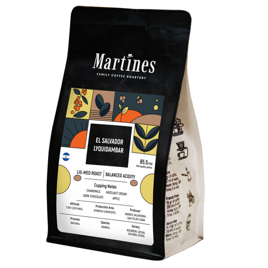 Martines Speciality кафе El Salvador Lyquidambar