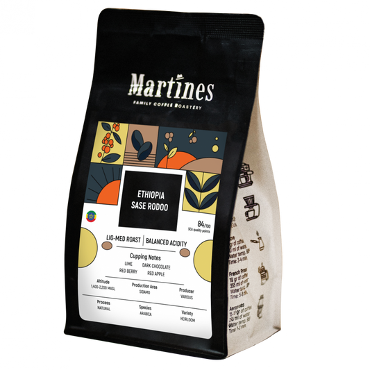 Martines Speciality кафе Ethiopia Sidamo Sase Rodoo