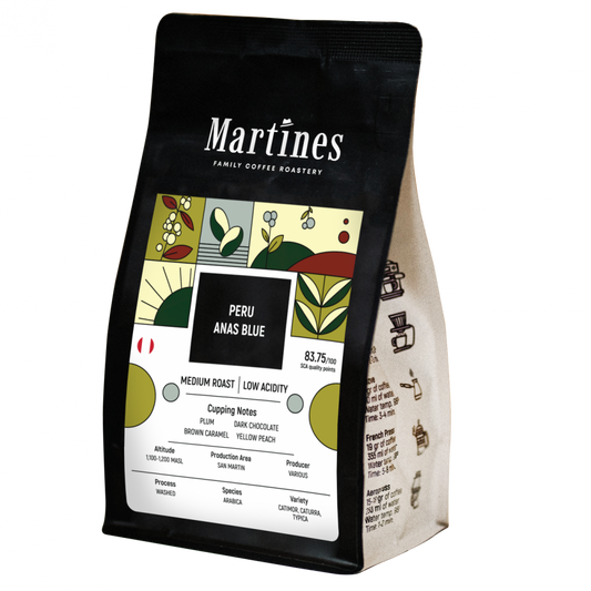 Martines Speciality кафе Peru Añas Blue