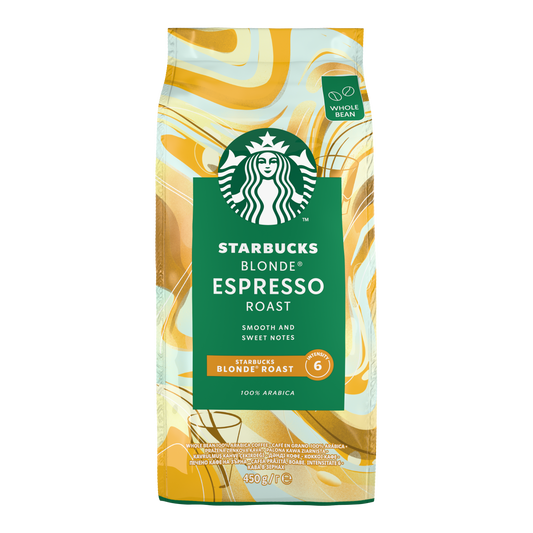 Starbucks Blonde Espresso Roast кафе на зърна 450 г