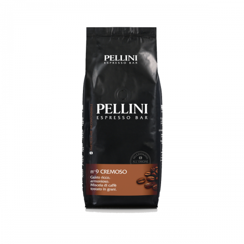 Pellini N9 Cremoso кафе на зърна, 1 кг