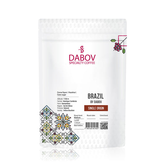 DABOV SPECIALTY COFFEE Brazil Single Origin кафе на зърна