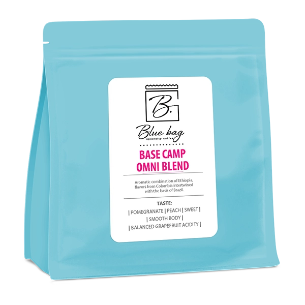 Blue Bag Specialty Coffee Base Camp Omni Blend кафе