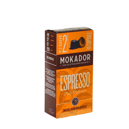 Mokador Espresso Cremoso кафе капсули за NESPRESSO кафемашина, 10 бр