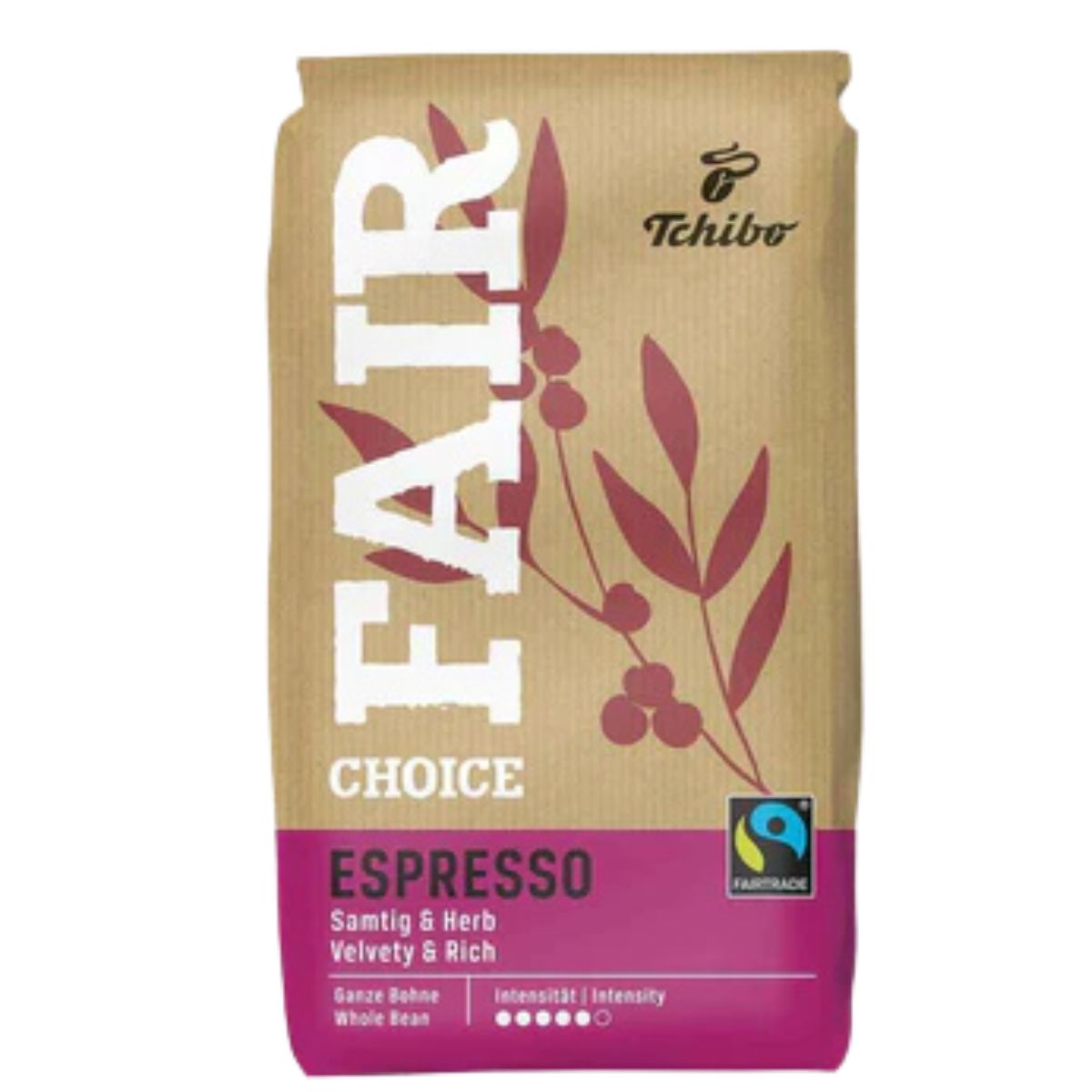 Tchibo Fair Choice Espresso 1кг. кафе на зърна