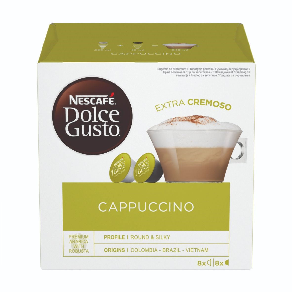 NESCAFE Dolce Gusto Cappuccino кафе капсули 16бр.