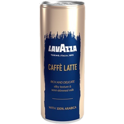 Lavazza кафе латте млечна напитка в кен, 250 л.