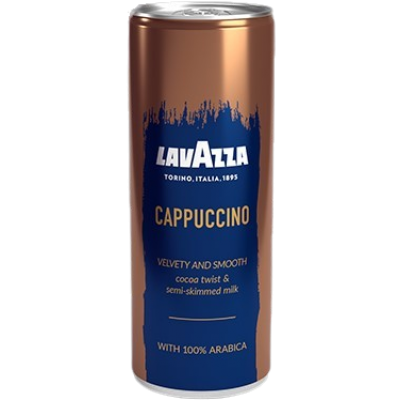 Lavazza капучино млечна напитка в кен, 250 л.