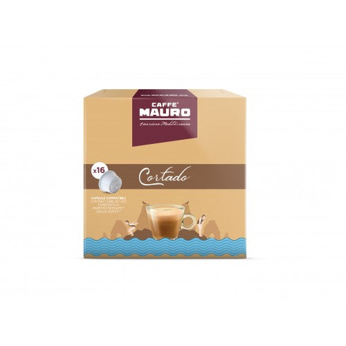 Caffe Mauro Cortado кафе капсули за Dolce Gusto кафемашини, 16 броя