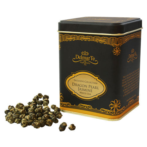 DelmarTe Exclusive Бял чай "Жасмин драконови перли" 125гр