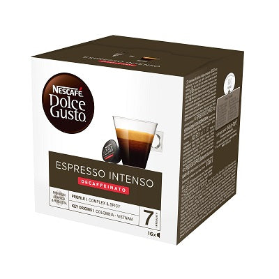 NESCAFE Dolce Gusto Espresso Intenso Decaffeinato капсули 16бр.