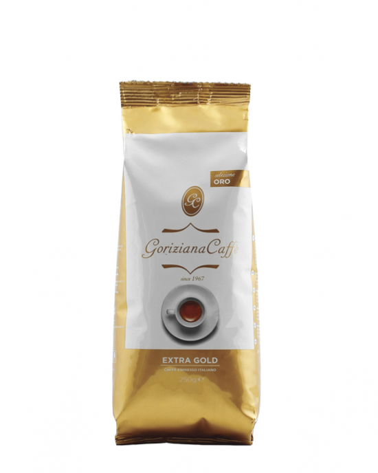 Goriziana Caffee Extra Gold кафе на зърна, 250 гр