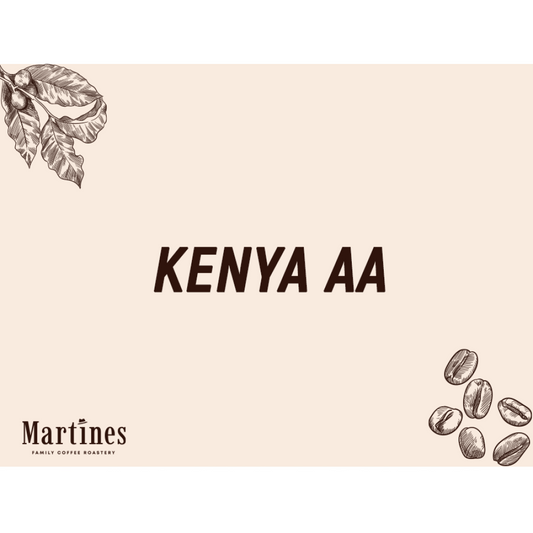 Martines Speciality кафе Kenya AA - сурово,зелено, 1 кг.