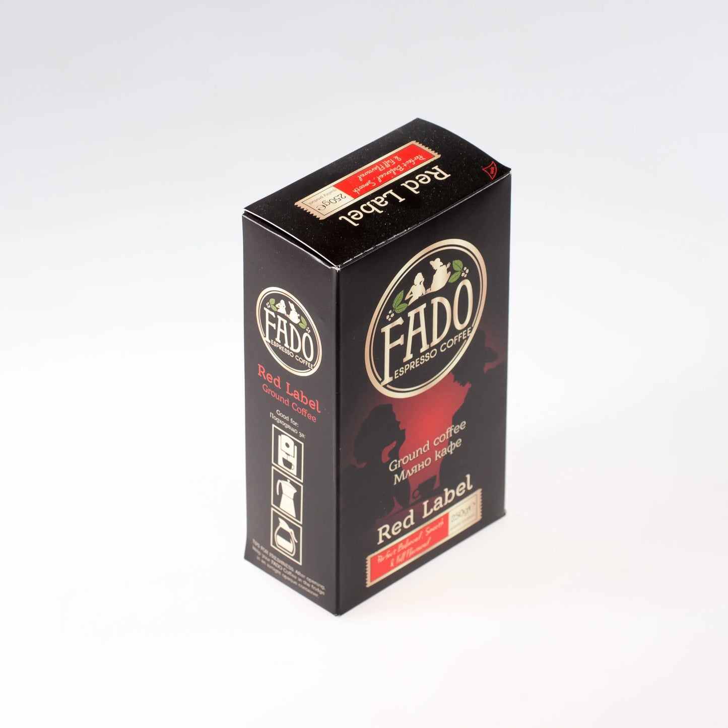 Cafea macinata Fado Red Label 250g.