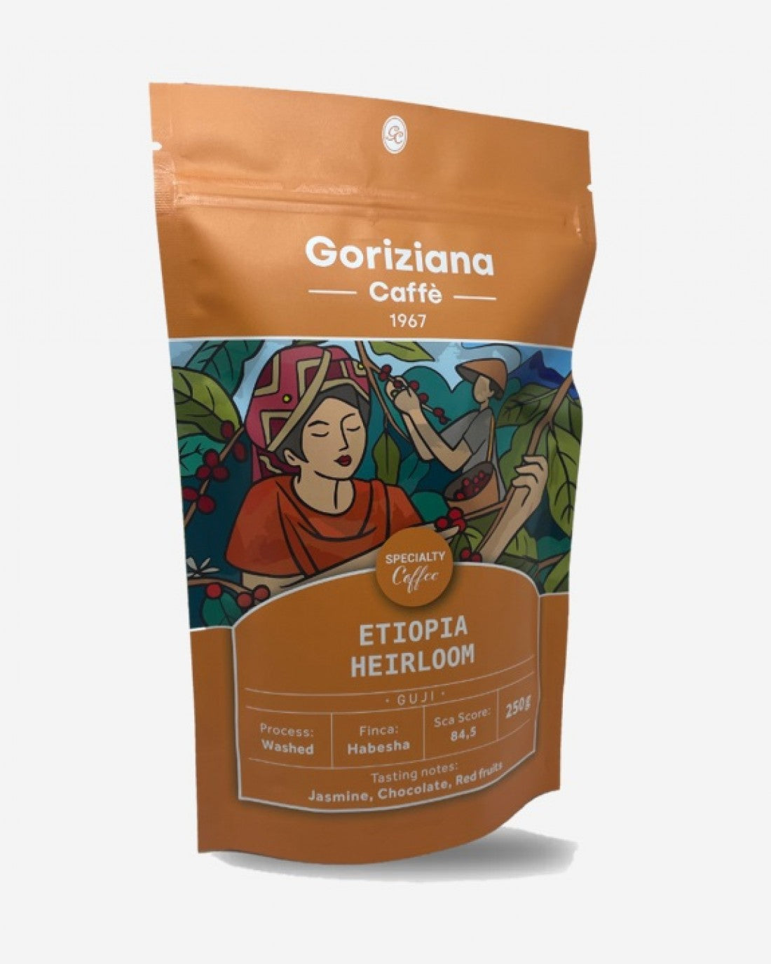 Goriziana Caffee Specialty Ethiopia Finca Habesha – 250 грама на зърна, 250 гр