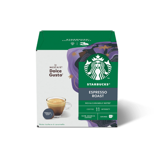 Starbucks Espresso Roast капсули за Dolce Gusto кафемашина 12 капсули