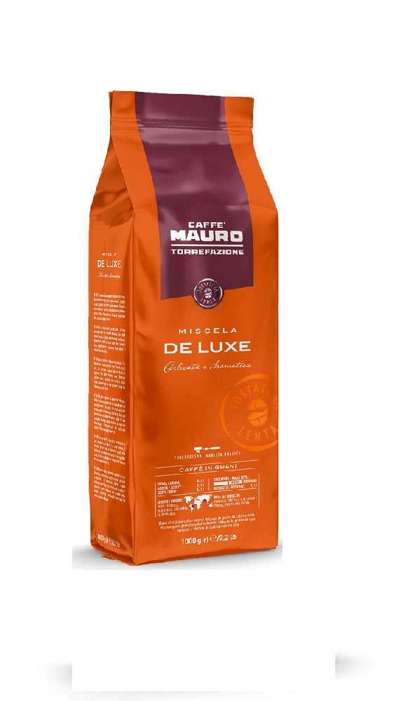 Caffe Mauro Deluxe кафе на зърна, 1 кг