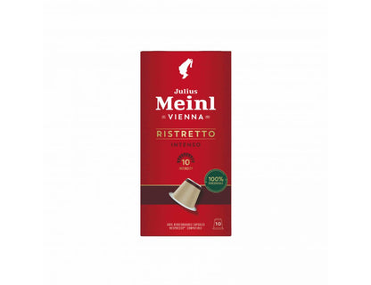 Julius Meinl Ristretto Intenso capsule pentru aparatele de cafea Nespresso, 10 buc