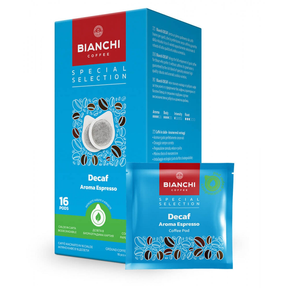 Bianchi Decaf безкофеиново кафе дози