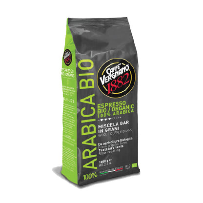 Caffè Vergnano био кафе на зърна 100% арабика, 1 кг