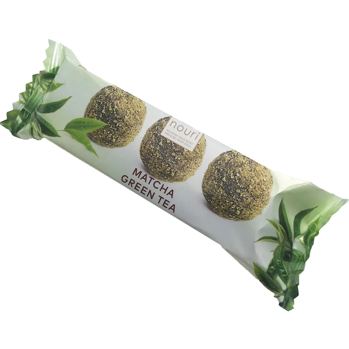 Bomboane vegane Nouri cu ceai verde matcha, 3 buc