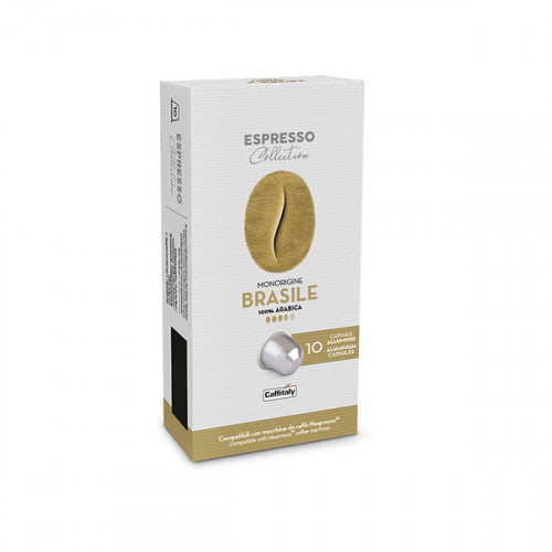 Espresso Collection Brasile – 10 кафе капсули за Nespresso, 100% Арабика