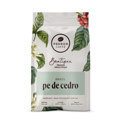 Pedron Caffe Brazil Pe De Cedro кафе на зърна, 250 гр