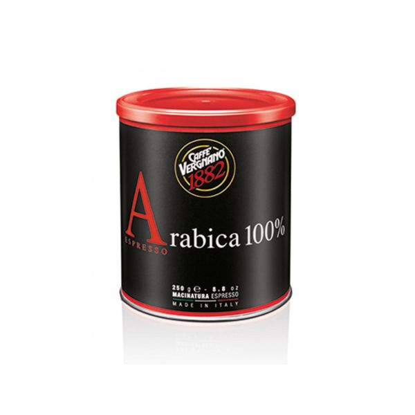 Caffè Vergnano Arabica 100% мляно кафе, 250 гр кутия