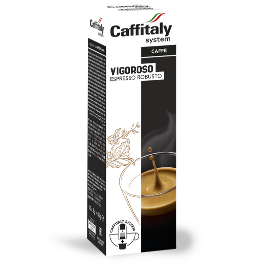 Caffitaly Vigoroso кафе капсули за Caffitaly кафемашини, 10 броя