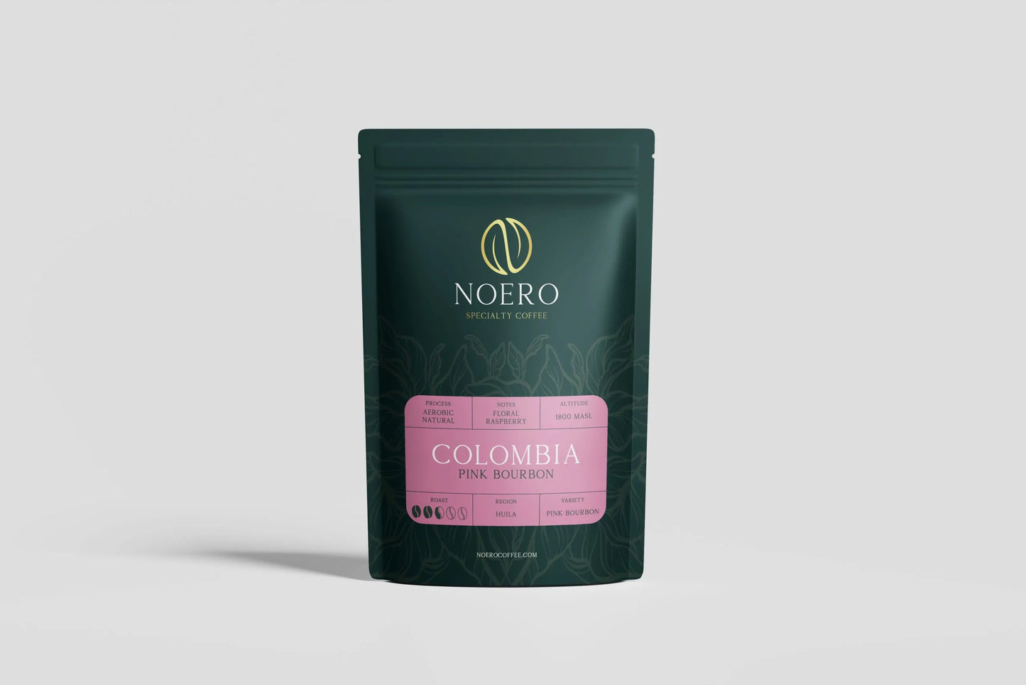 NOERO SPECIALTY COFFEE COLOMBIA PINK BOURBON зърна 200гр