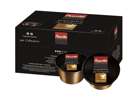 Piacetto Supremo Caffè Crema кафе капсули за Caffitaly кафемашини, 96 бр