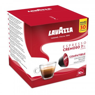 Lavazza Espresso Cremoso кафе капсули съвместими с Dolce Gusto, 30 бр