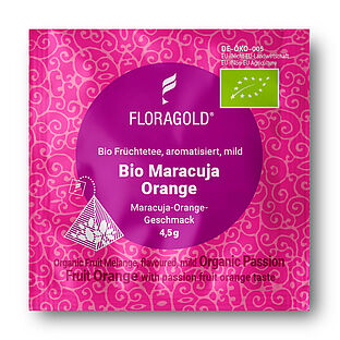 Floragold Bio плодов чай маракуя и портокал, 15 бр сашета